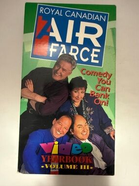 Royal Canadian Air Farce VHS Video Yearbook Vol 3 CBC Comedy 1996